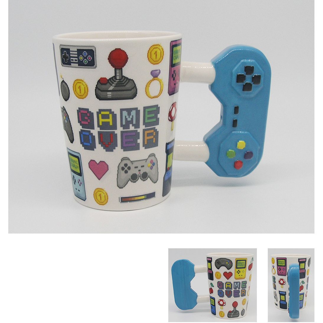 Ceramic gamepad 3D mug Multiple game peripheral cup supply funny coffee