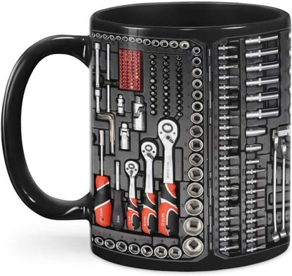 New Mechanic toolbox ceramic coffee mug Set