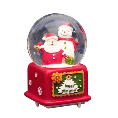 Santa Claus crystal ball Christmas snowman decoration led supplies manufacturers