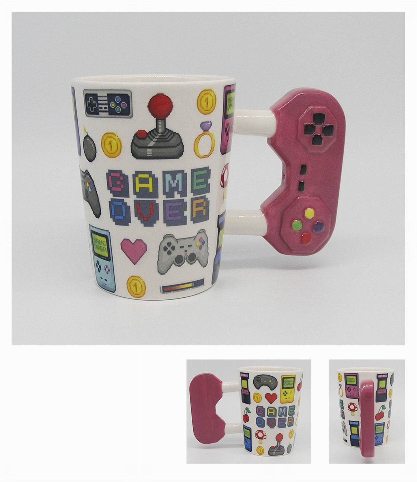 Ceramic gamepad 3D mug Multiple game peripheral cup supply funny coffee