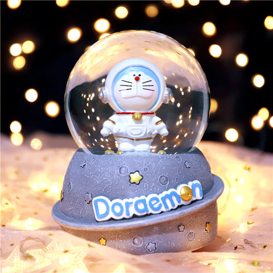 brand doraemon snow globe water globe china factory