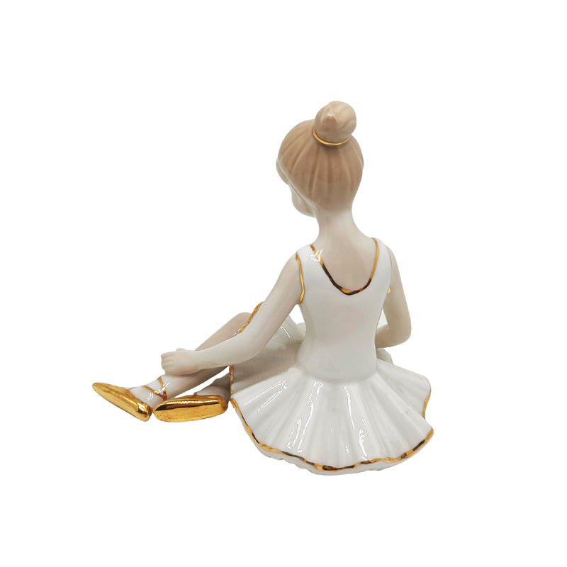 ballerina figurine ceramic creativo 3d personalizzato ceramica porcelain western girl