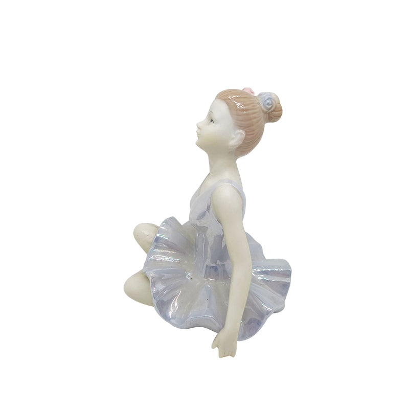 porcelain girl figurine palloncini di porcellana bomboniere