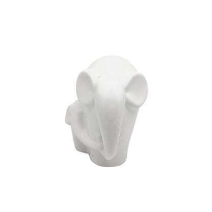 ceramic elephant ornaments for sublimation nordic style customizable animal